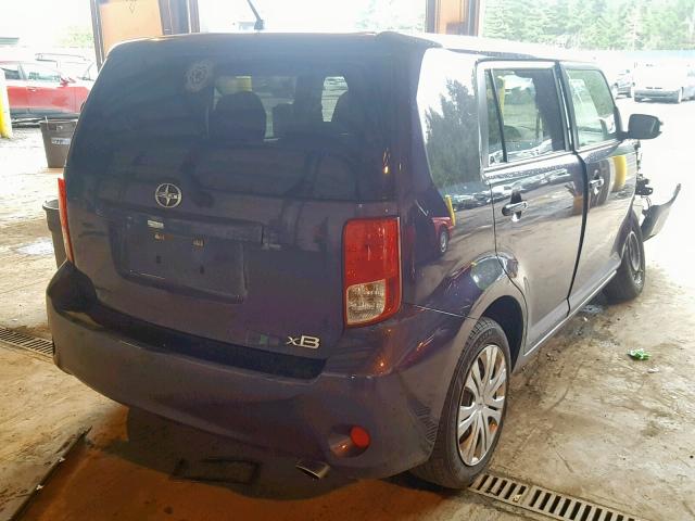 JTLZE4FE9CJ027350 - 2012 TOYOTA SCION XB 蓝色 照片 4