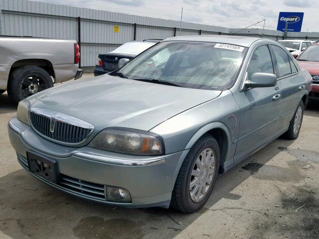 1LNHM86S93Y647352 - 2003 LINCOLN LS GREEN photo 2