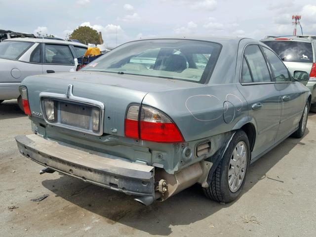 1LNHM86S93Y647352 - 2003 LINCOLN LS GREEN photo 4