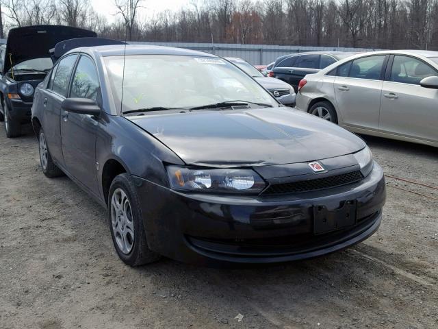 1G8AJ52F93Z126111 - 2003 SATURN ION LEVEL BLACK photo 1