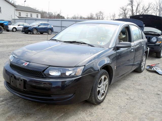 1G8AJ52F93Z126111 - 2003 SATURN ION LEVEL BLACK photo 2