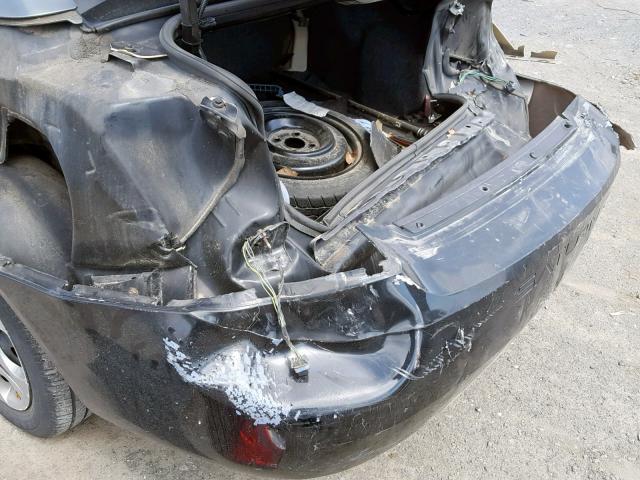 1G8AJ52F93Z126111 - 2003 SATURN ION LEVEL BLACK photo 9