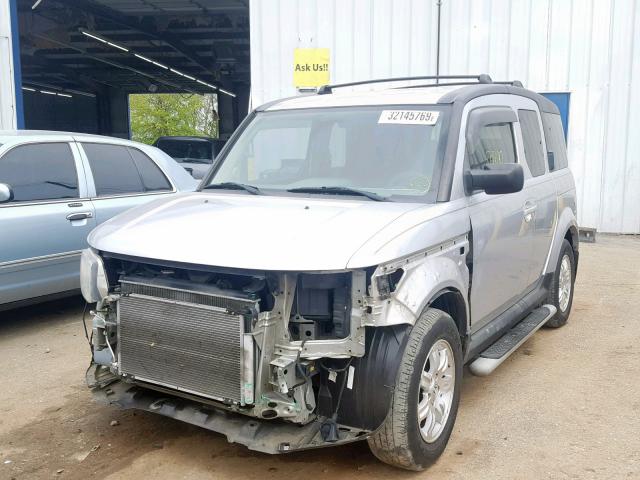 5J6YH18776L000985 - 2006 HONDA ELEMENT EX SILVER photo 2