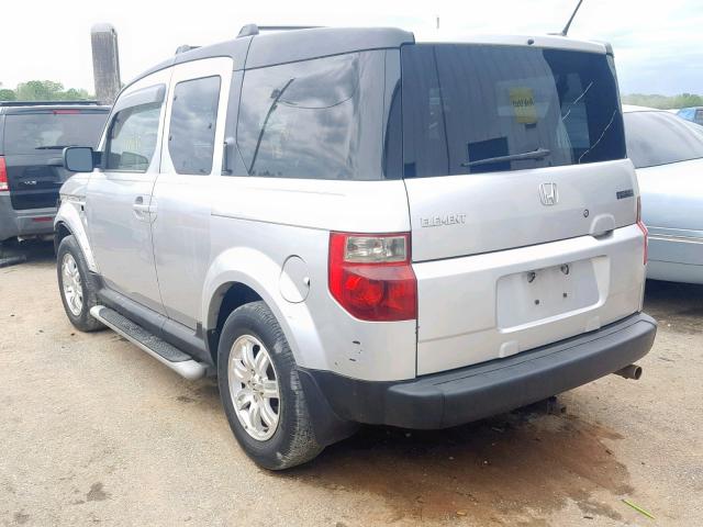 5J6YH18776L000985 - 2006 HONDA ELEMENT EX SILVER photo 3