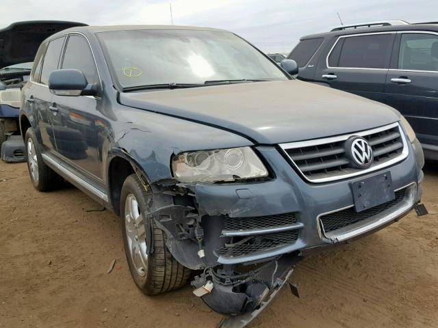 WVGEM77L14D074315 - 2004 VOLKSWAGEN TOUAREG 4. GRAY photo 1