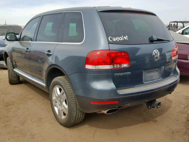 WVGEM77L14D074315 - 2004 VOLKSWAGEN TOUAREG 4. GRAY photo 3