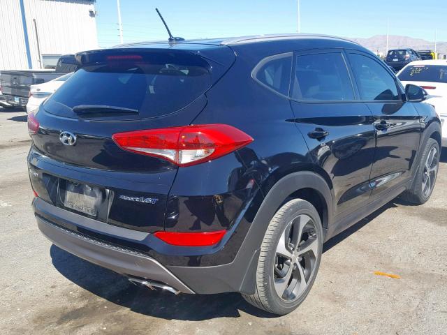 KM8J33A27GU195008 - 2016 HYUNDAI TUCSON LIM BLACK photo 4