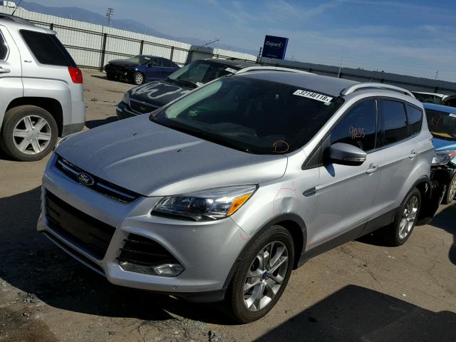 1FMCU0J99EUB12175 - 2014 FORD ESCAPE TIT SILVER photo 2