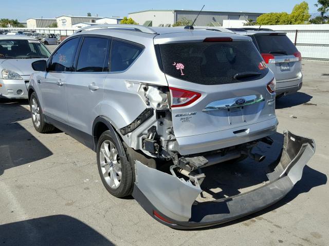 1FMCU0J99EUB12175 - 2014 FORD ESCAPE TIT SILVER photo 3