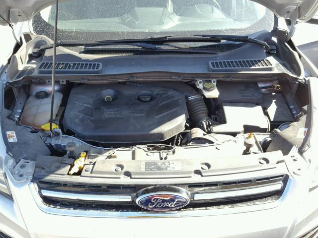 1FMCU0J99EUB12175 - 2014 FORD ESCAPE TIT SILVER photo 7