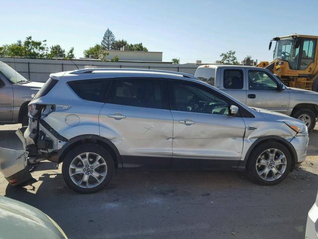 1FMCU0J99EUB12175 - 2014 FORD ESCAPE TIT SILVER photo 9