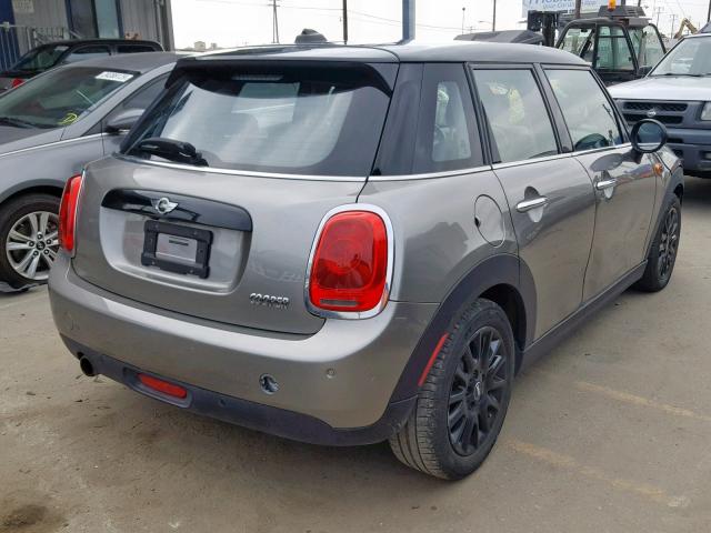 WMWXU1C55H2E18702 - 2017 MINI COOPER GRAY photo 4