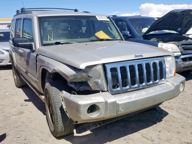 1J8HG48K67C661562 - 2007 JEEP COMMANDER SILVER photo 1