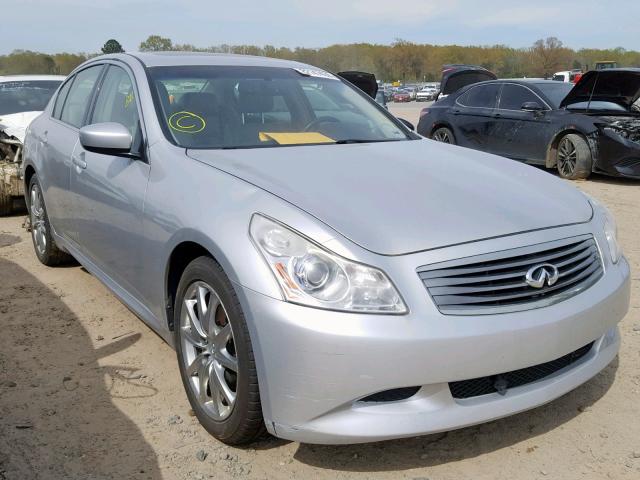 JNKCV61F29M050021 - 2009 INFINITI G37 SILVER photo 1