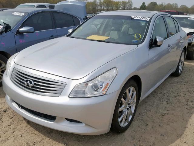 JNKCV61F29M050021 - 2009 INFINITI G37 SILVER photo 2