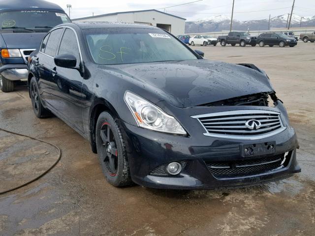 JN1CV6AR6DM767660 - 2013 INFINITI G37 BLACK photo 1