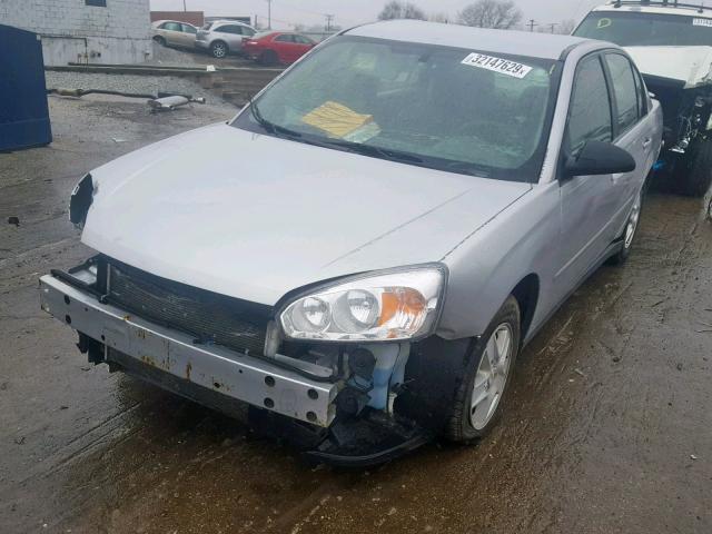 1G1ZT54815F178489 - 2005 CHEVROLET MALIBU LS SILVER photo 2