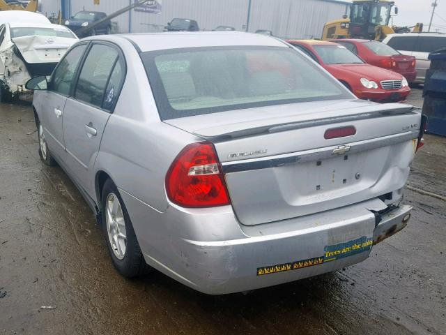 1G1ZT54815F178489 - 2005 CHEVROLET MALIBU LS SILVER photo 3