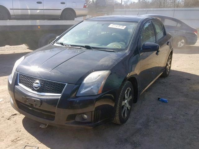 3N1AB6AP3BL723251 - 2011 NISSAN SENTRA 2.0 BLACK photo 2