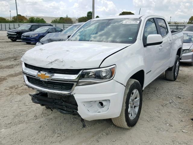 1GCGSCEN6J1316612 - 2018 CHEVROLET COLORADO L WHITE photo 2