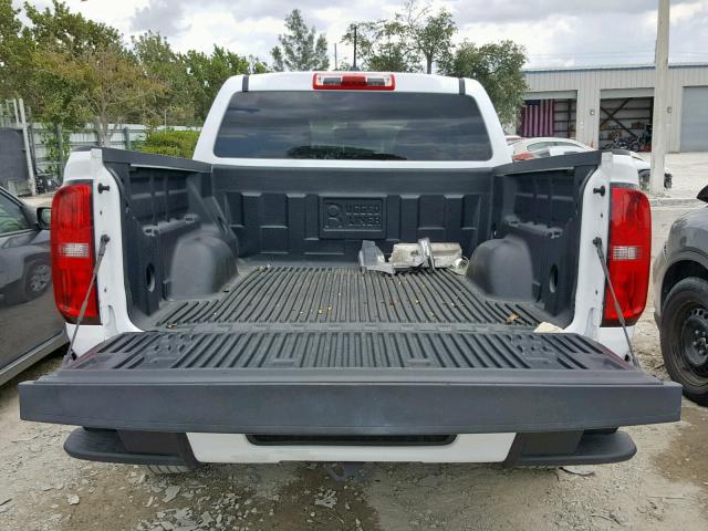 1GCGSCEN6J1316612 - 2018 CHEVROLET COLORADO L WHITE photo 9