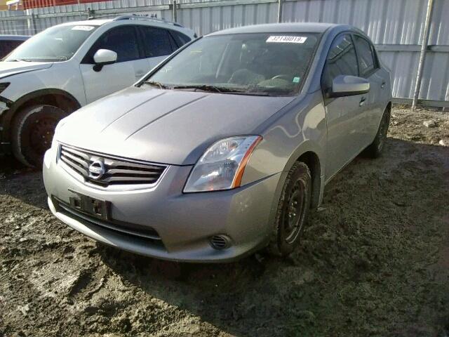 3N1AB6AP8CL614401 - 2012 NISSAN SENTRA 2.0 GRAY photo 2