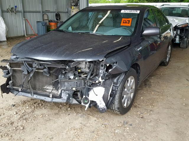 4T1BB46K78U037517 - 2008 TOYOTA CAMRY HYBR GRAY photo 2