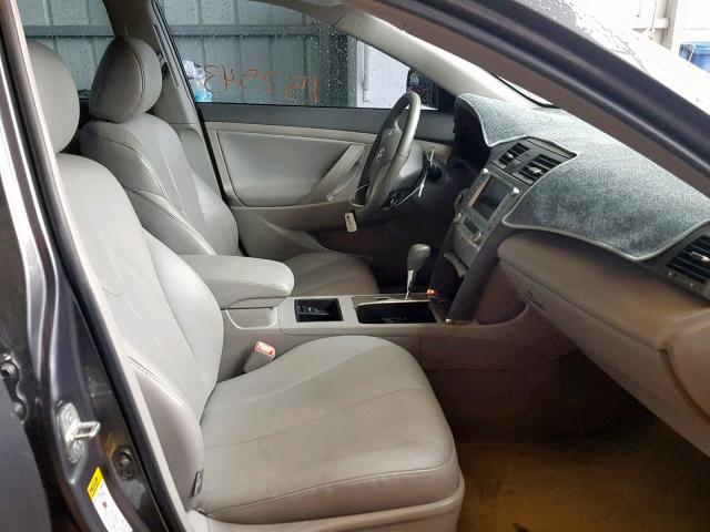 4T1BB46K78U037517 - 2008 TOYOTA CAMRY HYBR GRAY photo 5