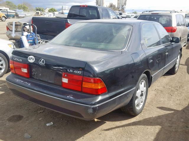 JT8BH28F5X0160003 - 1999 LEXUS LS 400 BLACK photo 4