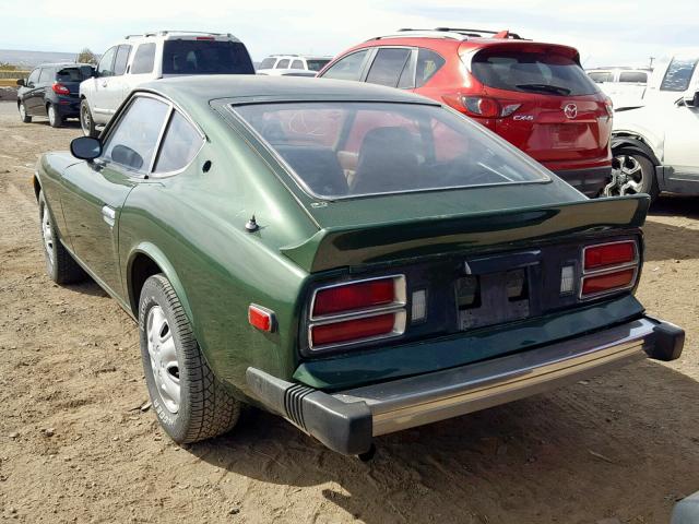 HLS30461105 - 1978 DATSUN 280Z GREEN photo 3