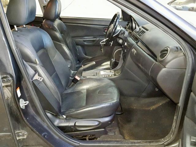 JM1BK323251326203 - 2005 MAZDA 3 S GRAY photo 5