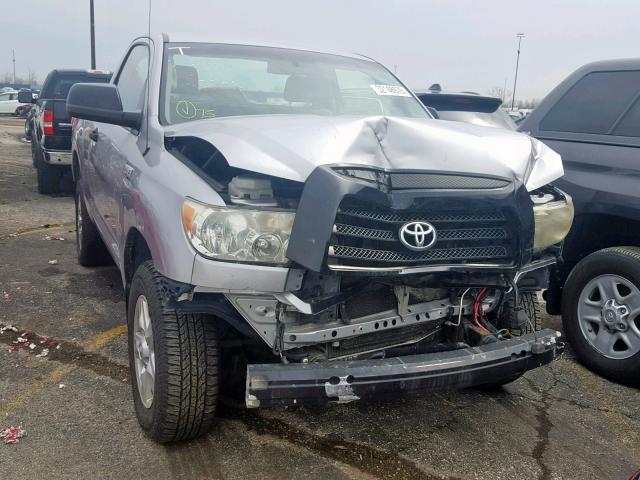 5TFKV52117X001169 - 2007 TOYOTA TUNDRA SILVER photo 1