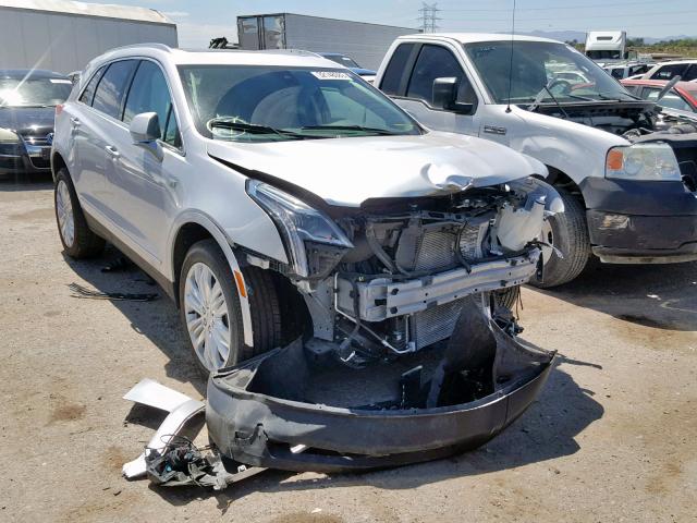 1GYKNFRS7JZ113677 - 2018 CADILLAC XT5 PREMIU SILVER photo 1