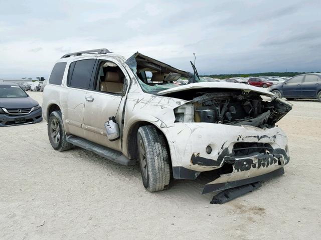 5N1BA08D58N608913 - 2008 NISSAN ARMADA SE WHITE photo 1