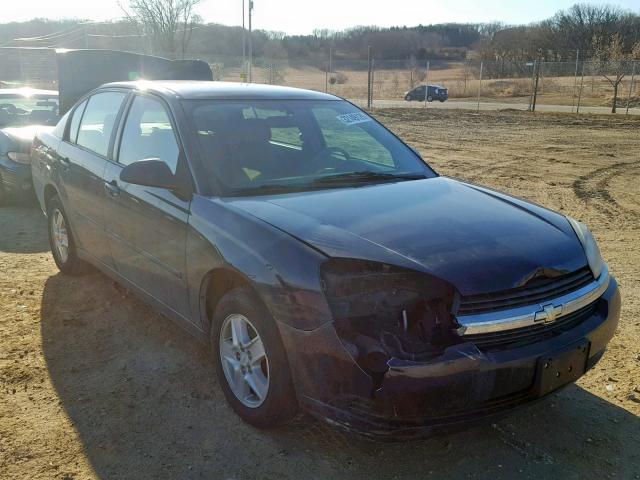 1G1ZT528X5F329509 - 2005 CHEVROLET MALIBU LS BLUE photo 1