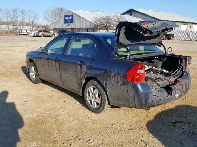 1G1ZT528X5F329509 - 2005 CHEVROLET MALIBU LS BLUE photo 3