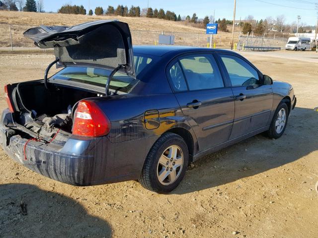 1G1ZT528X5F329509 - 2005 CHEVROLET MALIBU LS BLUE photo 4
