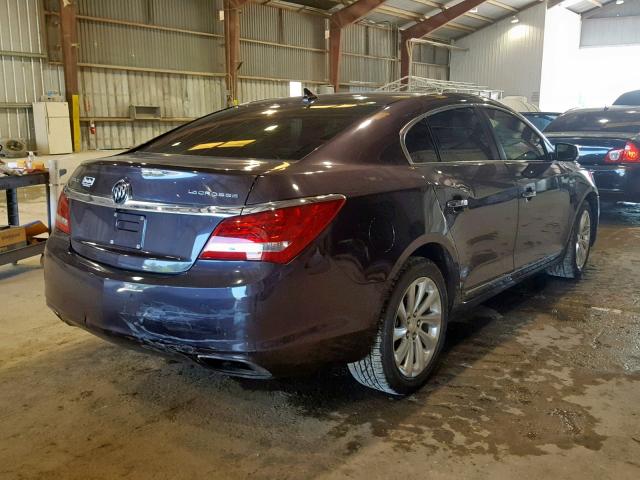 1G4GB5G35EF276146 - 2014 BUICK LACROSSE PURPLE photo 4