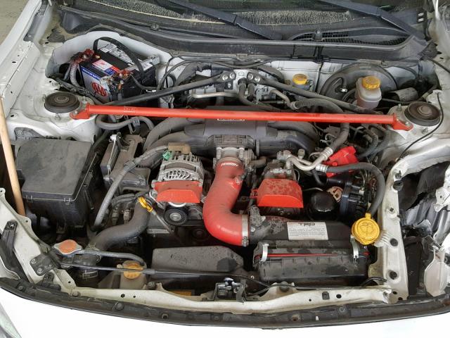 JF1ZNAA1XD1723639 - 2013 TOYOTA SCION FR-S WHITE photo 7