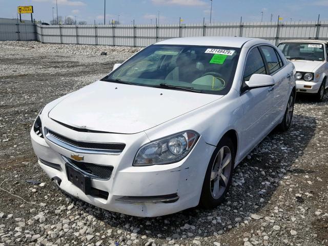 1G1ZC5E05CF135067 - 2012 CHEVROLET MALIBU 1LT 白色 照片 2