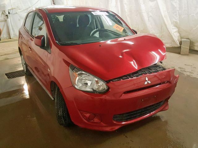 ML32A3HJ5FH046862 - 2015 MITSUBISHI MIRAGE DE RED photo 1