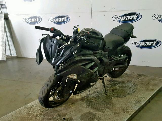 JKAEXEE12FDA19891 - 2015 KAWASAKI EX650 E BLACK photo 2