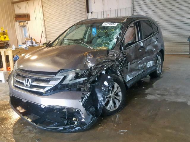 5J6RM3H72CL040009 - 2012 HONDA CR-V EXL GRAY photo 2