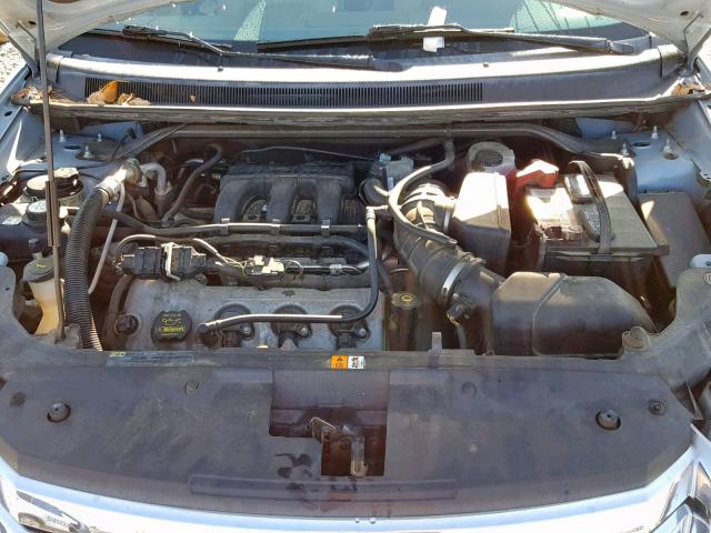 1FMDK02W98GA41352 - 2008 FORD TAURUS X S BLUE photo 7