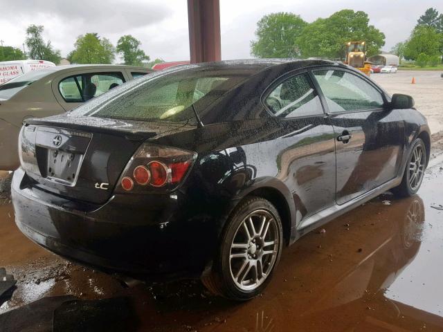 JTKDE3B72A0318744 - 2010 SCION TC BLACK photo 4