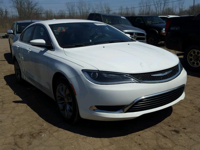 1C3CCCAB7FN680940 - 2015 CHRYSLER 200 LIMITE WHITE photo 1