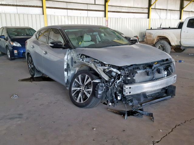 1N4AA6AP4HC372960 - 2017 NISSAN MAXIMA 3.5 SILVER photo 1