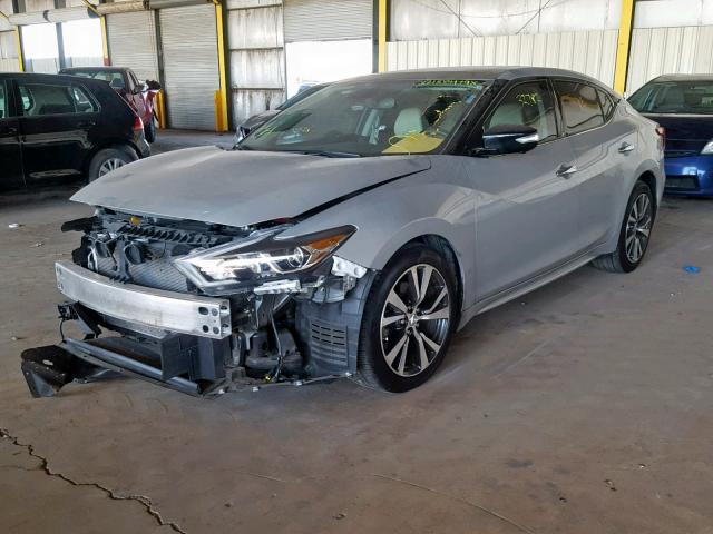 1N4AA6AP4HC372960 - 2017 NISSAN MAXIMA 3.5 SILVER photo 2