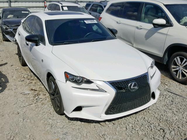 JTHBF1D27F5065334 - 2015 LEXUS IS 250 WHITE photo 1