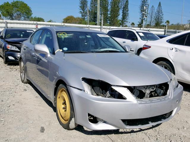 JTHBK262672046209 - 2007 LEXUS IS 250 GRAY photo 1